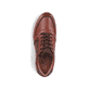 
Rotbraune Rieker Herren Sneaker Low B2010-24 mit Schnürung und Reißverschluss. Schuh von oben