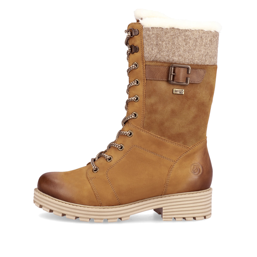 remonte Damen Hochschaftstiefel kupfer