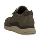 
Armeegrüne Rieker Herren Sneaker Low B0601-25 mit einer schockabsorbierenden Sohle. Schuh von hinten