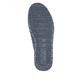 Blaue Rieker Herren Schnürschuhe 11927-14 mit einem Reißverschluss. Schuh Laufsohle.