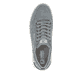 Blaue Rieker Herren Sneaker Low U1101-14 mit super leichter und flexibler Sohle. Schuh von oben.