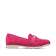 Rosane Rieker Damen Loafer 45301-31 mit Elastikeinsatz sowie dekorativem Element. Schuh Innenseite.