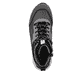 Graue Rieker Damen Sneaker High 40460-45 mit wasserabweisender TEX-Membran. Schuh von oben.