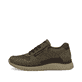 
Armeegrüne Rieker Herren Sneaker Low B0601-25 mit einer schockabsorbierenden Sohle. Schuh Außenseite