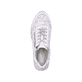 
Silberne remonte Damen Sneaker D2401-91 mit einer flexiblen Sohle mit Keilabsatz. Schuh von oben