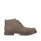 Graubraune Rieker Herren Schnürstiefel 38839-25 mit Schnürung sowie einer Profilsohle. Schuh Innenseite