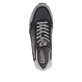 Blaue Rieker Herren Sneaker Low U0307-14 mit griffiger und leichter Sohle. Schuh von oben.