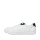 Reinweiße Rieker Herren Sneaker Low B7801-80 mit TR-Sohle mit weichem EVA-Inlet. Schuh Außenseite.