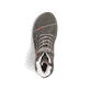 
Graugrüne Rieker Damen Schnürstiefel 51545-54 mit Schnürung und Reißverschluss. Schuh von oben