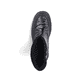 
Glanzschwarze Rieker Damen Kurzstiefel Y9380-00 mit einer leichten Profilsohle. Schuh von oben