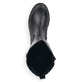 
Tiefschwarze remonte Damen Hochschaftstiefel D3975-01 mit einer leichten Profilsohle. Schuh von oben