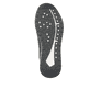 Schwarze Rieker Herren Sneaker Low 07605-00 mit flexibler Sohle. Schuh Laufsohle.