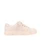 Cremebeige Rieker Damen Sneaker Low N5935-62 mit einer schockabsorbierenden Sohle. Schuh Innenseite