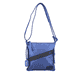 remonte Damen Handtasche Q0625-14 in Enzianblau aus Kunstleder mit Reißverschluss. Handtasche Vorderseite.