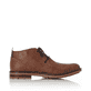 Karamellbraune Rieker Herren Schnürschuhe B1340-22 mit einer robusten Profilsohle. Schuh Innenseite