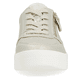 Goldene remonte Damen Sneaker D0J02-90 mit Reißverschluss. Schuh von vorne.