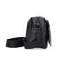 Rieker Damen Handtasche H1455-02 in Schwarz-Multi aus Kunstleder mit Reißverschluss. Handtasche rechtsseitig.