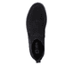 Schwarze Rieker Herren Chelsea Boots U0761-00 mit TR-Sohle mit weichem EVA-Inlet. Schuh von oben.