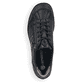 
Nachtschwarze remonte Damen Schnürschuhe R3404-01 mit einer dämpfenden Profilsohle. Schuh von oben