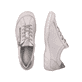
Cremeweiße remonte Damen Schnürschuhe R3404-81 mit einer flexiblen Profilsohle. Schuhpaar von oben.