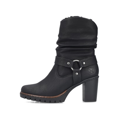 Rieker Damen Stiefeletten urbanschwarz