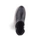 
Tiefschwarze Rieker Damen Kurzstiefel Z5770-00 mit einer ultra leichten Sohle. Schuh von oben