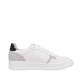 Weiße Rieker Herren Sneaker Low U0401-81 mit strapazierfähiger Sohle. Schuh Innenseite.