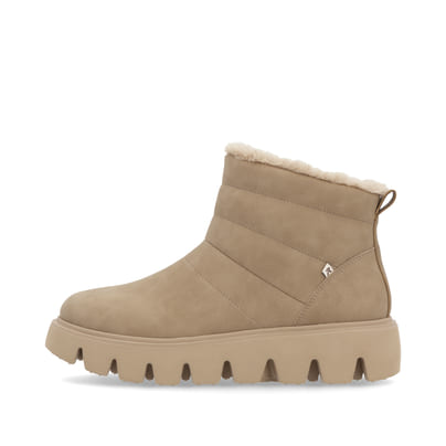 Rieker Damen Kurzstiefel lehmbeige