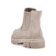 
Cremebeige Rieker Damen Chelsea Boots M3854-62 mit einer schockabsorbierenden Sohle. Schuh von hinten