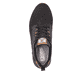 Schwarze Rieker Herren Sneaker Low 07005-00 mit flexibler Sohle. Schuh von oben.
