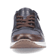 
Blaugraue Rieker Herren Sneaker Low B2111-14 mit einer schockabsorbierenden Sohle. Schuh von vorne.