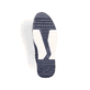 
Ozeanblaue Rieker Herren Slipper B2052-14 mit Elastikeinsatz sowie einer Profilsohle. Schuh Laufsohle