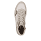 
Vanilleweiße remonte Damen Sneaker D0J71-80 mit einer besonders leichten Sohle. Schuh von oben