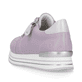 Lilane remonte Damen Sneaker D1302-30 mit Reißverschluss sowie Komfortweite G. Schuh von hinten.