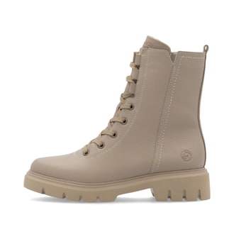 remonte Damen Schnürstiefel lehmbeige