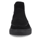 Schwarze Rieker EVOLUTION Herren Chelsea Boots U0761-00 mit einer robusten Sohle. Schuh von vorne.
