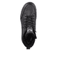 Schwarze Rieker Herren Sneaker High U0071-01 mit wasserabweisender TEX-Membran. Schuh von oben.