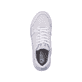 Weiße Rieker Herren Sneaker Low U0500-80 mit flexibler und ultra leichter Sohle. Schuh von oben.