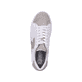 Weiße Rieker Damen Sneaker Low W0700-90 mit strapazierfähiger Plateausohle. Schuh von oben.