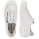 
Macciatoweiße remonte Damen Schnürschuhe R3404-80 mit einer dämpfenden Profilsohle. Schuhpaar von oben.