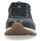 Blaue Rieker Herren Sneaker Low B0501-14 mit Reißverschluss sowie Extraweite I. Schuh von vorne.