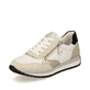 
Blütenweiße remonte Damen Sneaker D0H01-82 mit einer besonders leichten Sohle. Schuh seitlich schräg