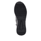 
Schwarze remonte Damen Sneaker D0T70-01 mit einer dämpfenden Sohle mit Keilabsatz. Schuh Laufsohle