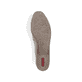 
Mintgrüne Rieker Damen Loafers 51761-52 mit einer schockabsorbierenden Sohle. Schuh Laufsohle