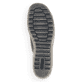 
Graphitschwarze remonte Damen Schnürschuhe R1498-01 mit Schnürung und Reißverschluss. Schuh Laufsohle
