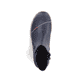 
Marineblaue Rieker Damen Kurzstiefel 73571-14 mit einer robusten Profilsohle. Schuh von oben