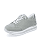 
Mintgrüne remonte Damen Sneaker D1319-52 mit einer besonders leichten Plateausohle. Schuh seitlich schräg