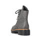 
Graue Rieker Damen Biker Boots 72611-45 mit einer schockabsorbierenden Sohle. Schuh von hinten