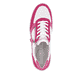 Weiße remonte Damen Sneaker D1C00-81 mit Reißverschluss sowie der Komfortweite G. Schuh von oben.