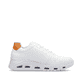 Weiße Rieker Damen Sneaker Low N5202-80 mit flexibler und ultra leichter Sohle. Schuh Innenseite.